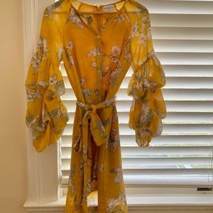 Beautiful floral dress perfect for spring